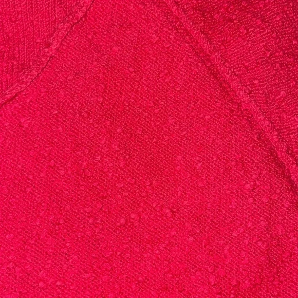 Free People popcorn v neck sweater Size Medium in Red - Picture 7 of 9